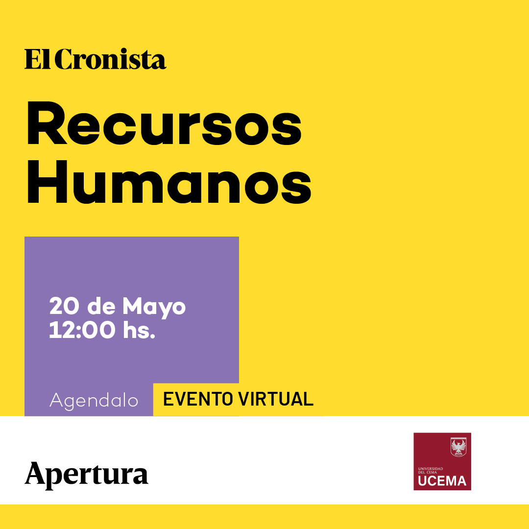 Evento Virtual Recursos Humanos #CronistaRRHH