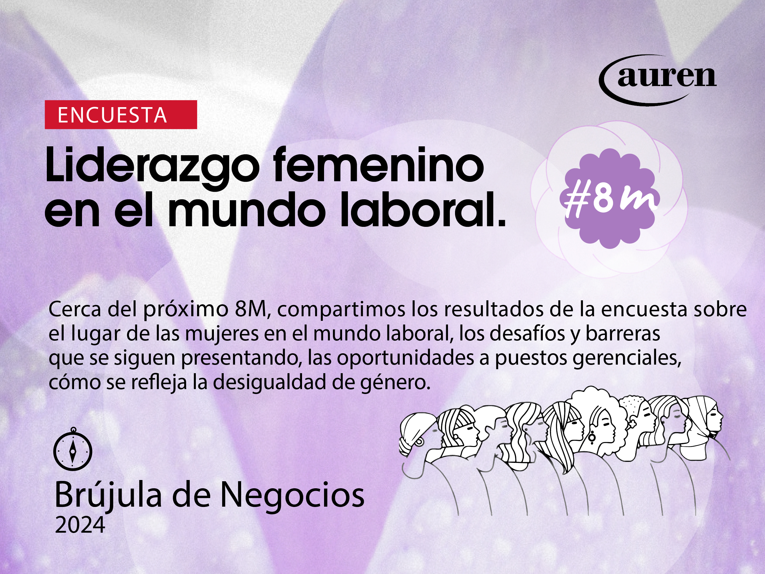 Brújula de negocios 2024 | Resultados: Encuesta liderazgo femenino en el mundo laboral