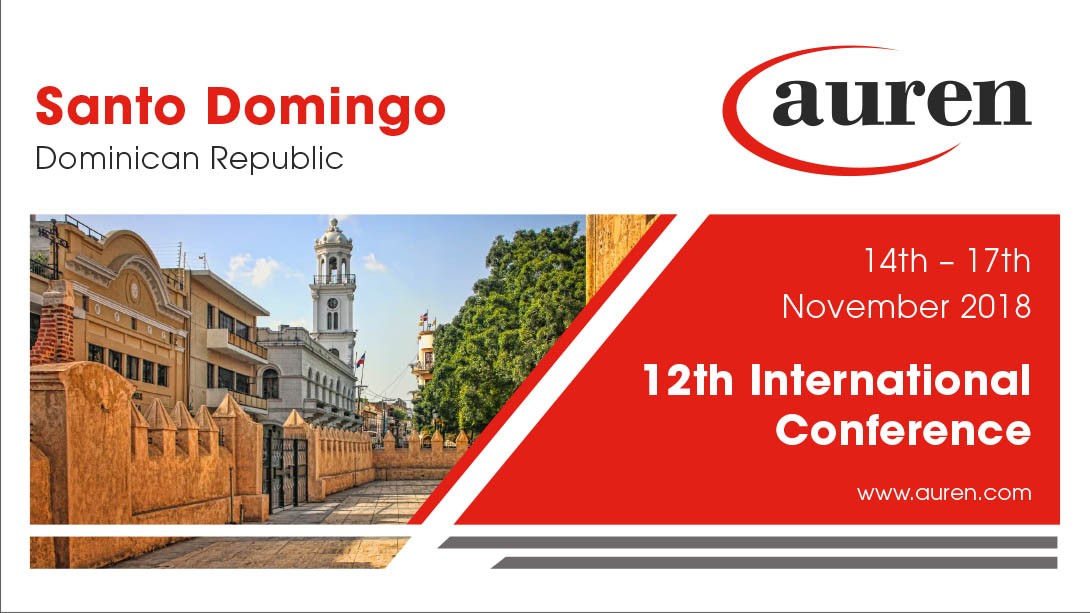 12ª CONFERENCIA INTERNACIONAL DE AUREN EN SANTO DOMINGO, REPÚBLICA DOMINICANA
