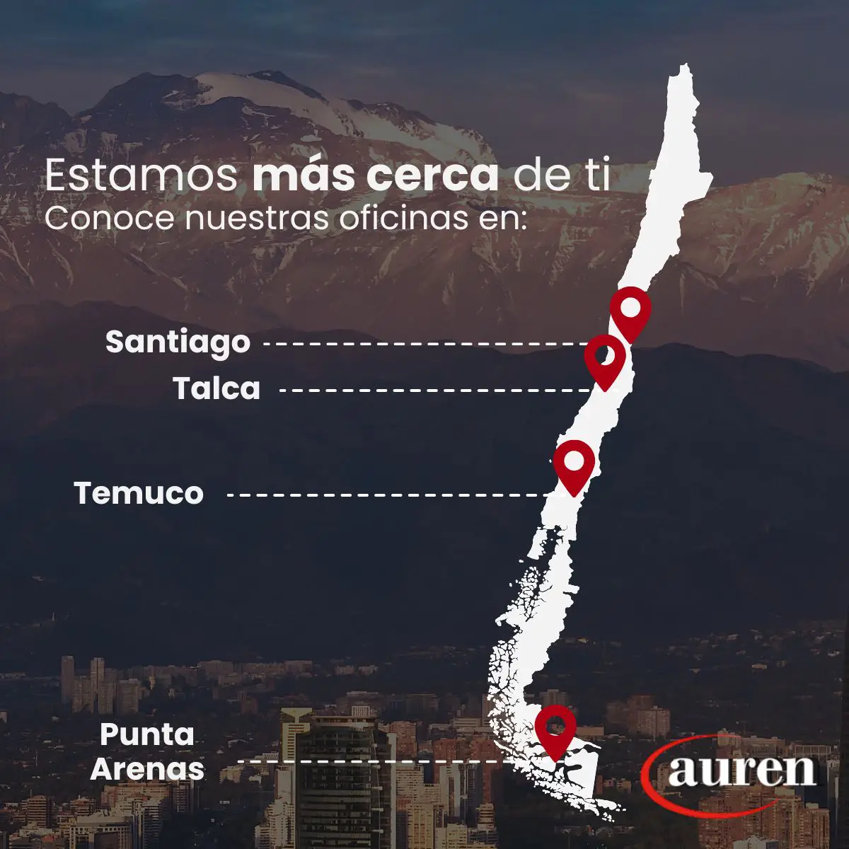 Estamos mas cerca de ti, conoce nuestras oficinas
