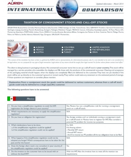 Int.Comparison March 2014