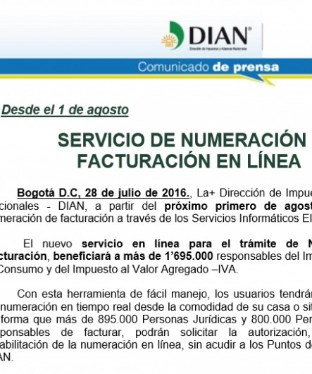 Resolución 000055 – Facturación.