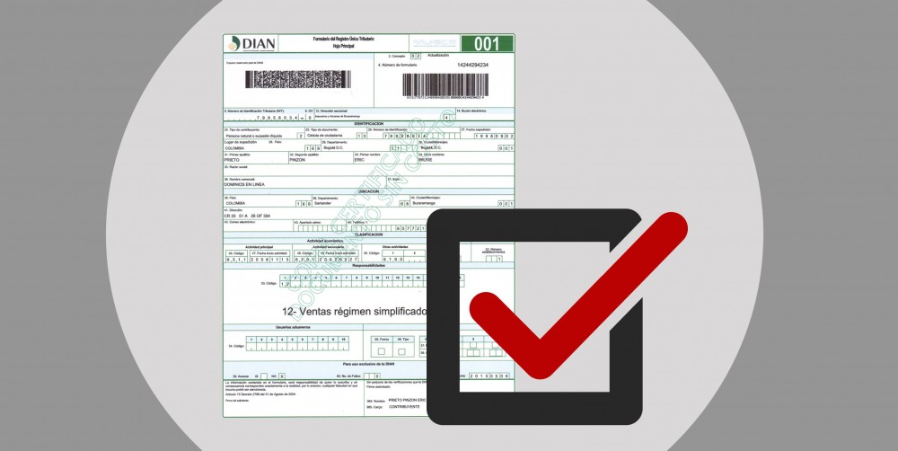 Nuevamente modificados trámites relacionados con el RUT Nuevamente modificados trámites relacionados con el RUT