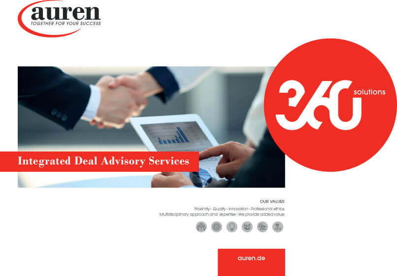 Unsere Integrated Deal Advisory Services Broschüre