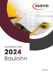 Vademecum 2024 Baulohn
