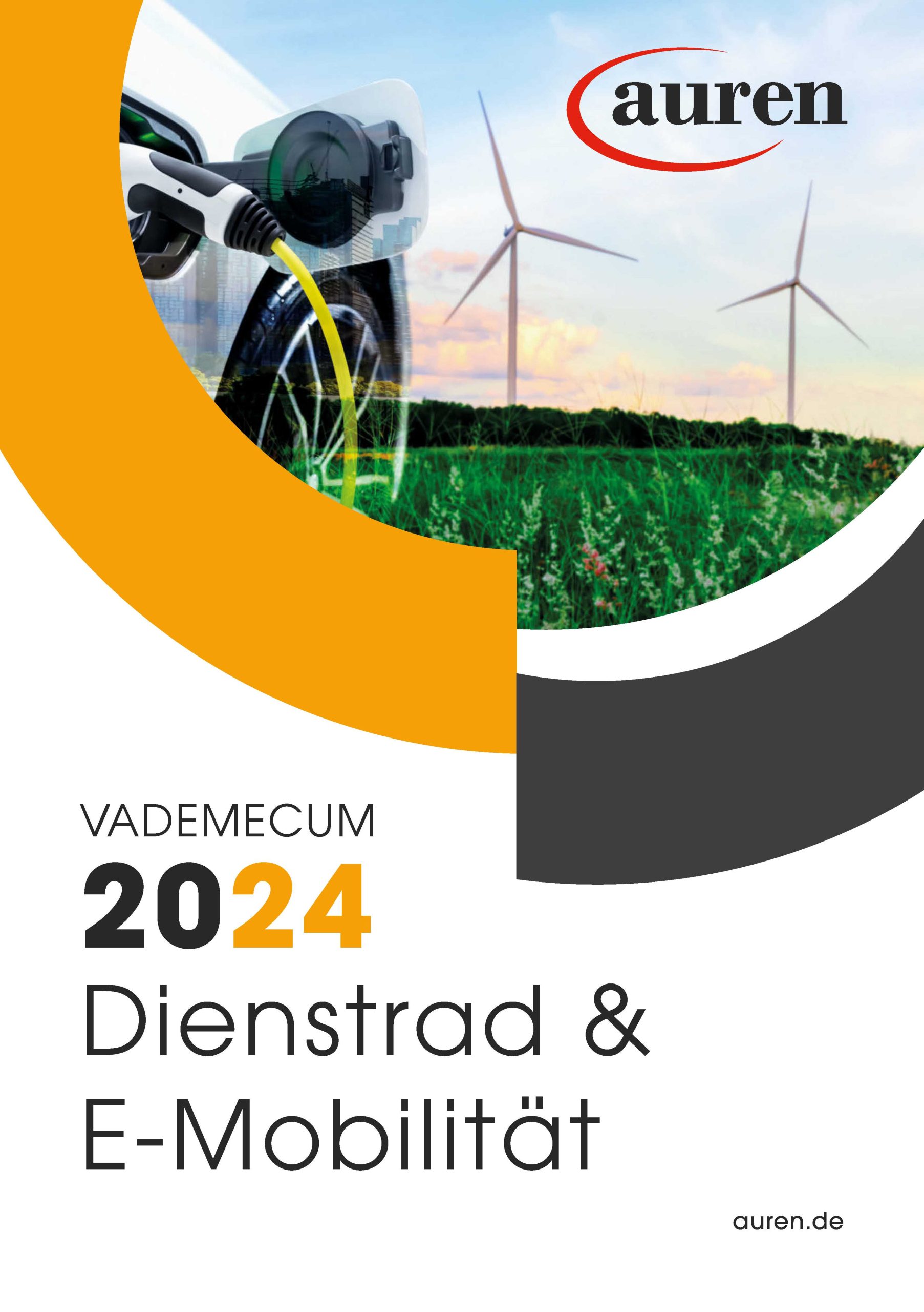 Auren Vademecum Dienstrad und E-Mobilität 2024 Deckblatt