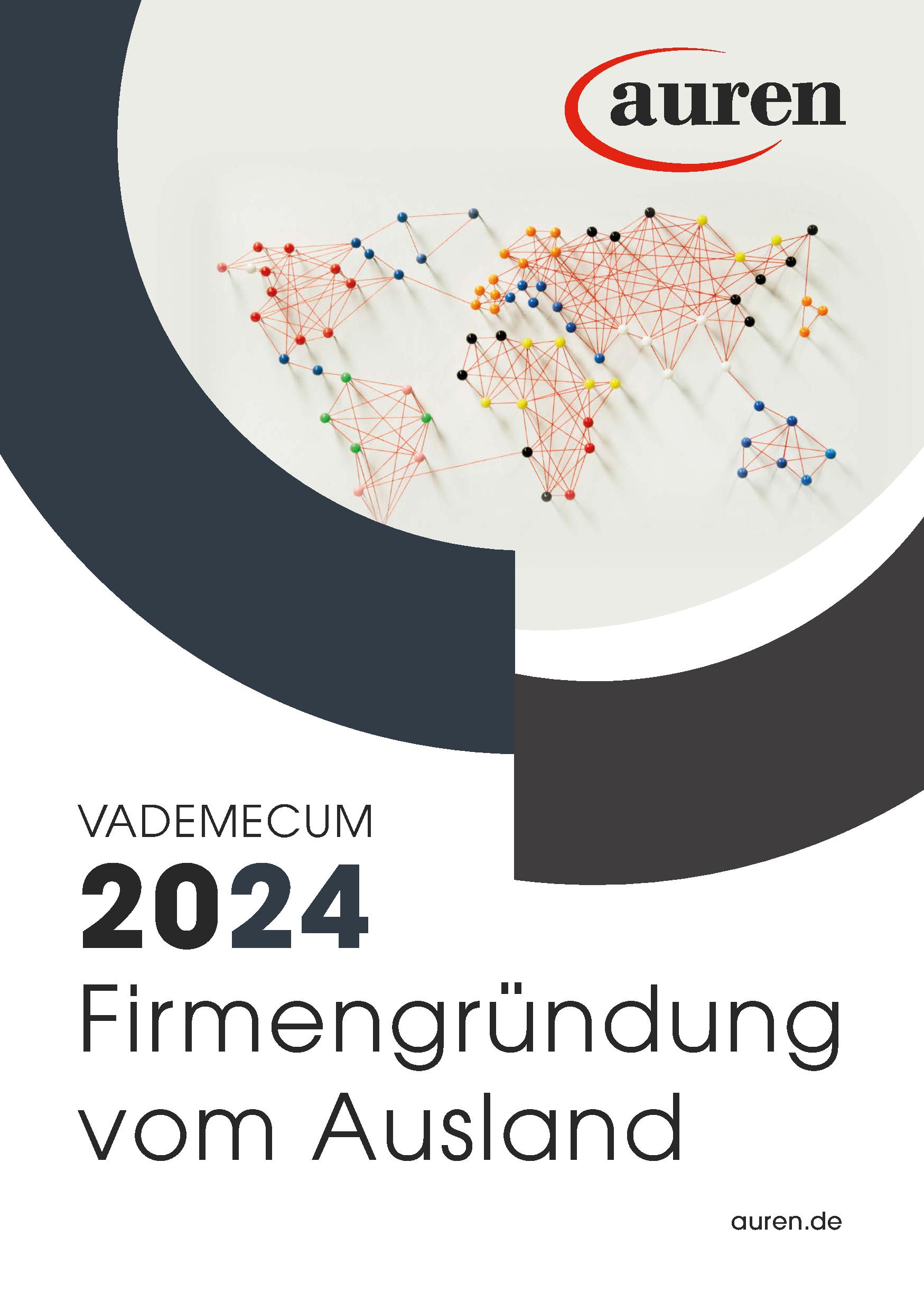 Vademecum 2024 Firmengründung vom Ausland