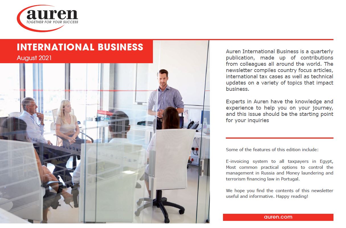 International Business August 2021