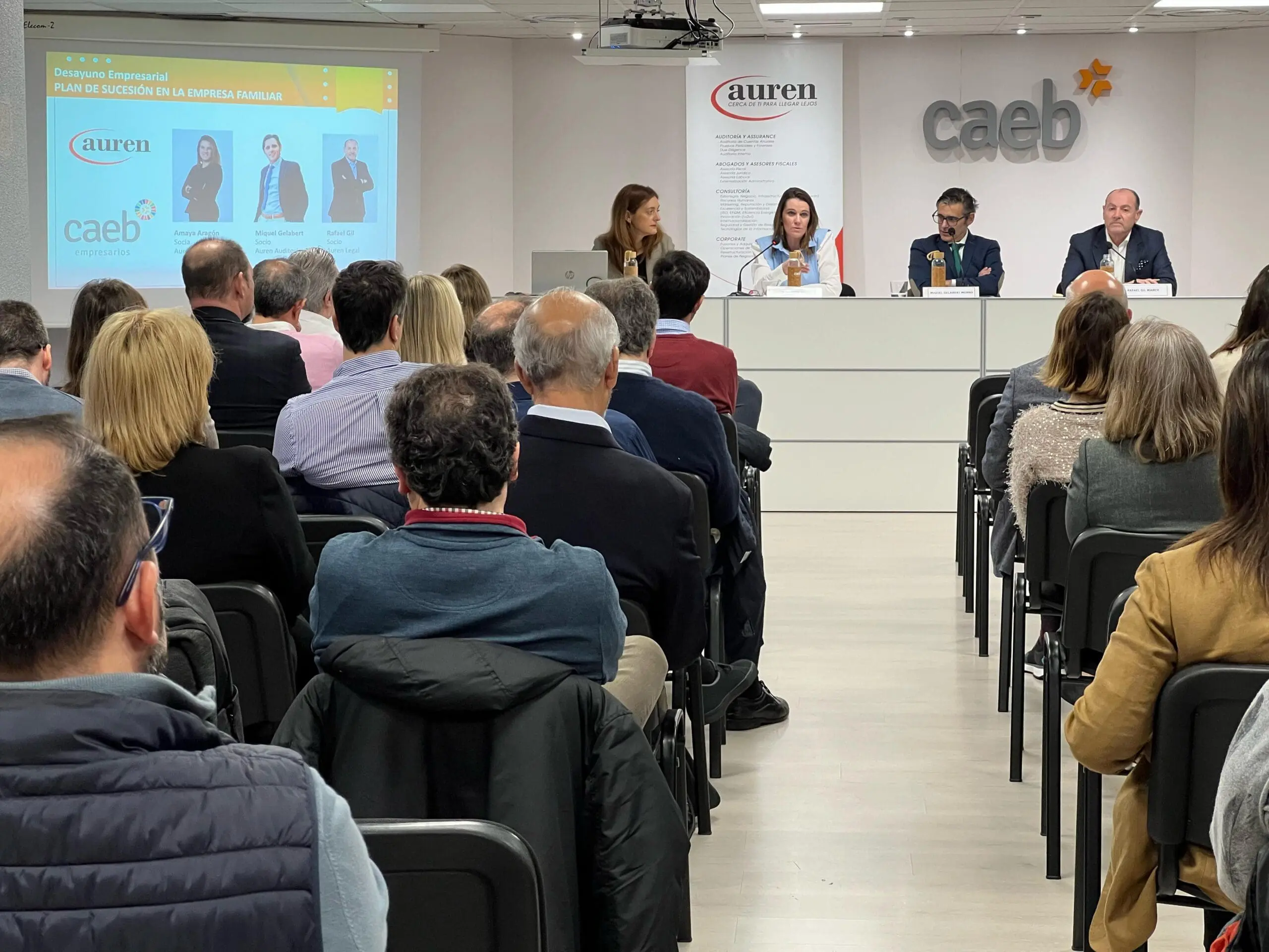 Auren y CAEB analizan las claves para garantizar el éxito en un plan de sucesión en el ámbito de la empresa familiar