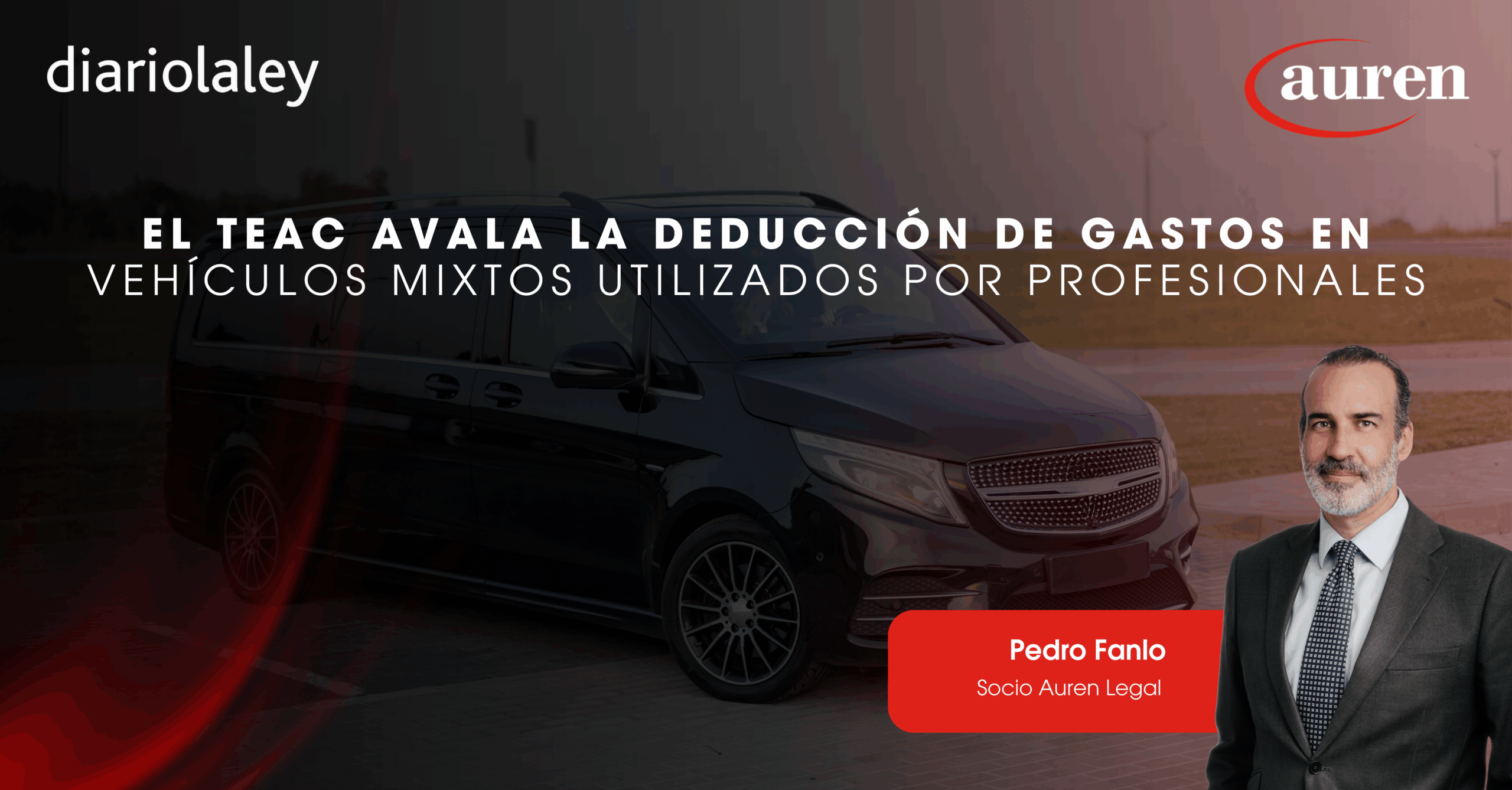 El TEAC avala la deducción de gastos en vehículos mixtos utilizados por profesionales