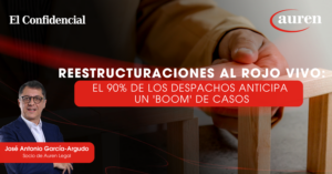 Reestructuraciones al rojo vivo: el 90% de los despachos anticipa un 'boom' de casos