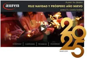 Auren te desea un feliz 2025, para ti y para todos