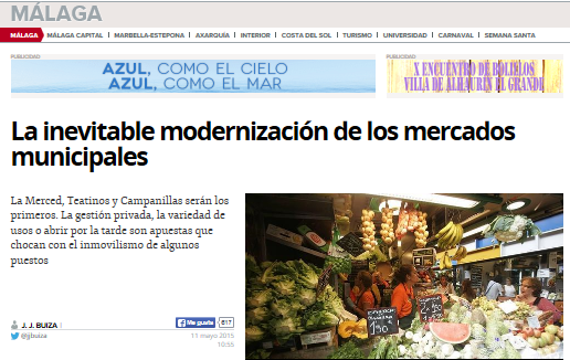 La inevitable modernización de los mercados municipales