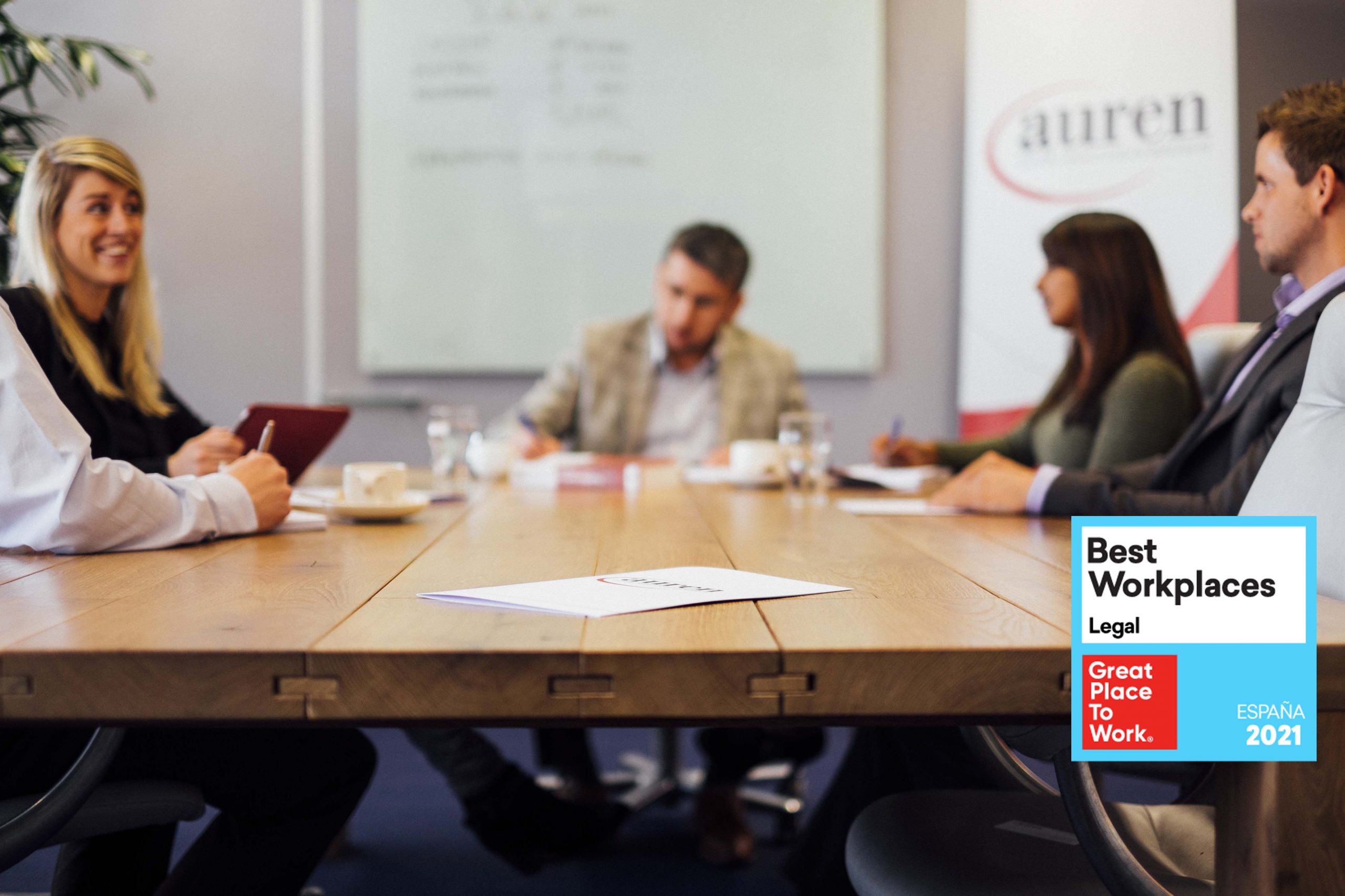 Auren, entre las mejores empresas para trabajar en el sector legal por el Great Place to Work Auren, entre las mejores empresas para trabajar en el sector legal por el Great Place to Work