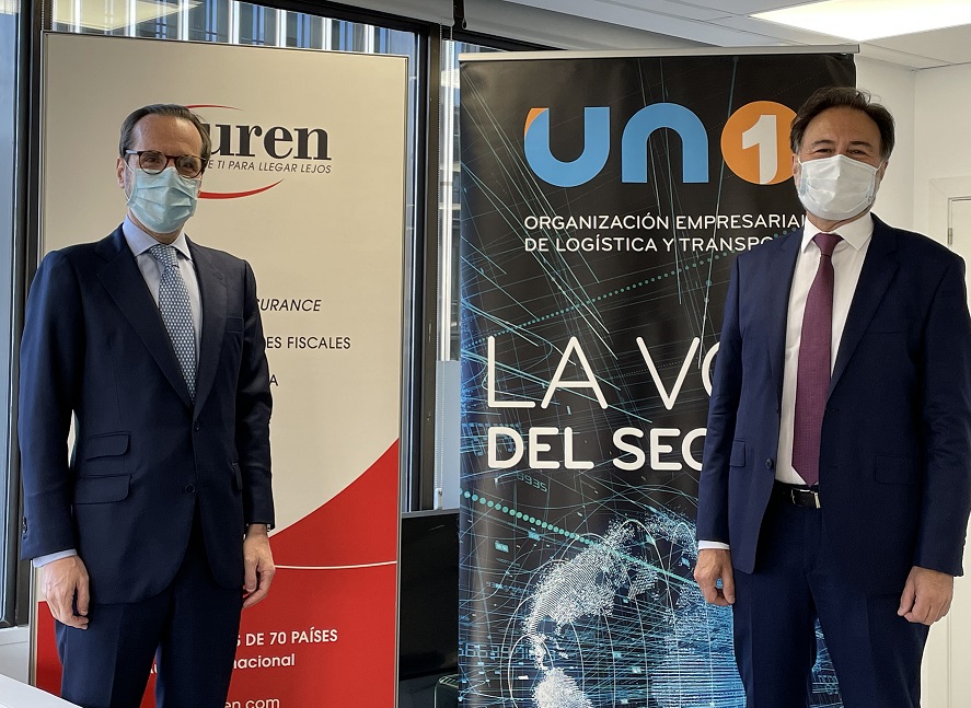 Auren firma con la Patronal de logística y transporte para asesorar a las empresas del sector