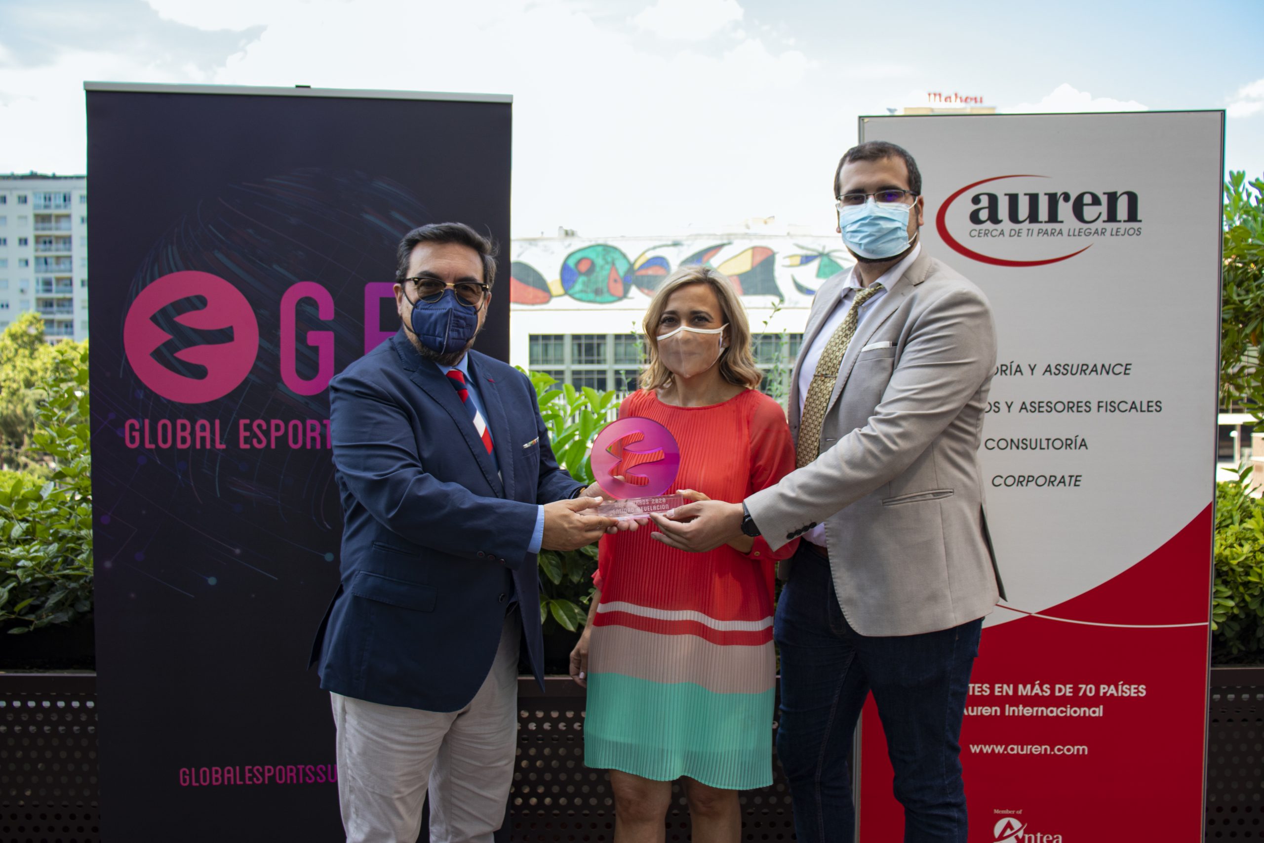Auren, galardonada como Entidad Revelación en el sector eSports por el GES Auren, galardonada como Entidad Revelación en el sector eSports por el GES