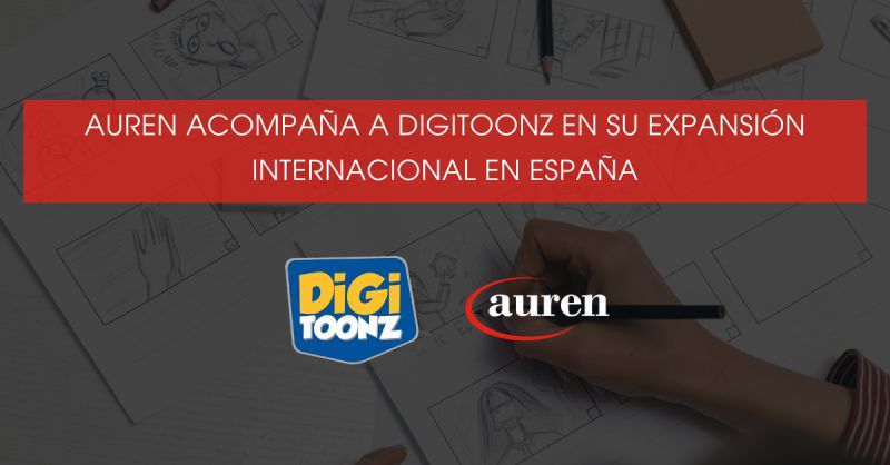 Auren, acompañando la expansión internacional de Digitoonz en España