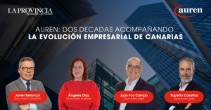 Auren, dos décadas acompañando la evolución empresarial de Canarias
