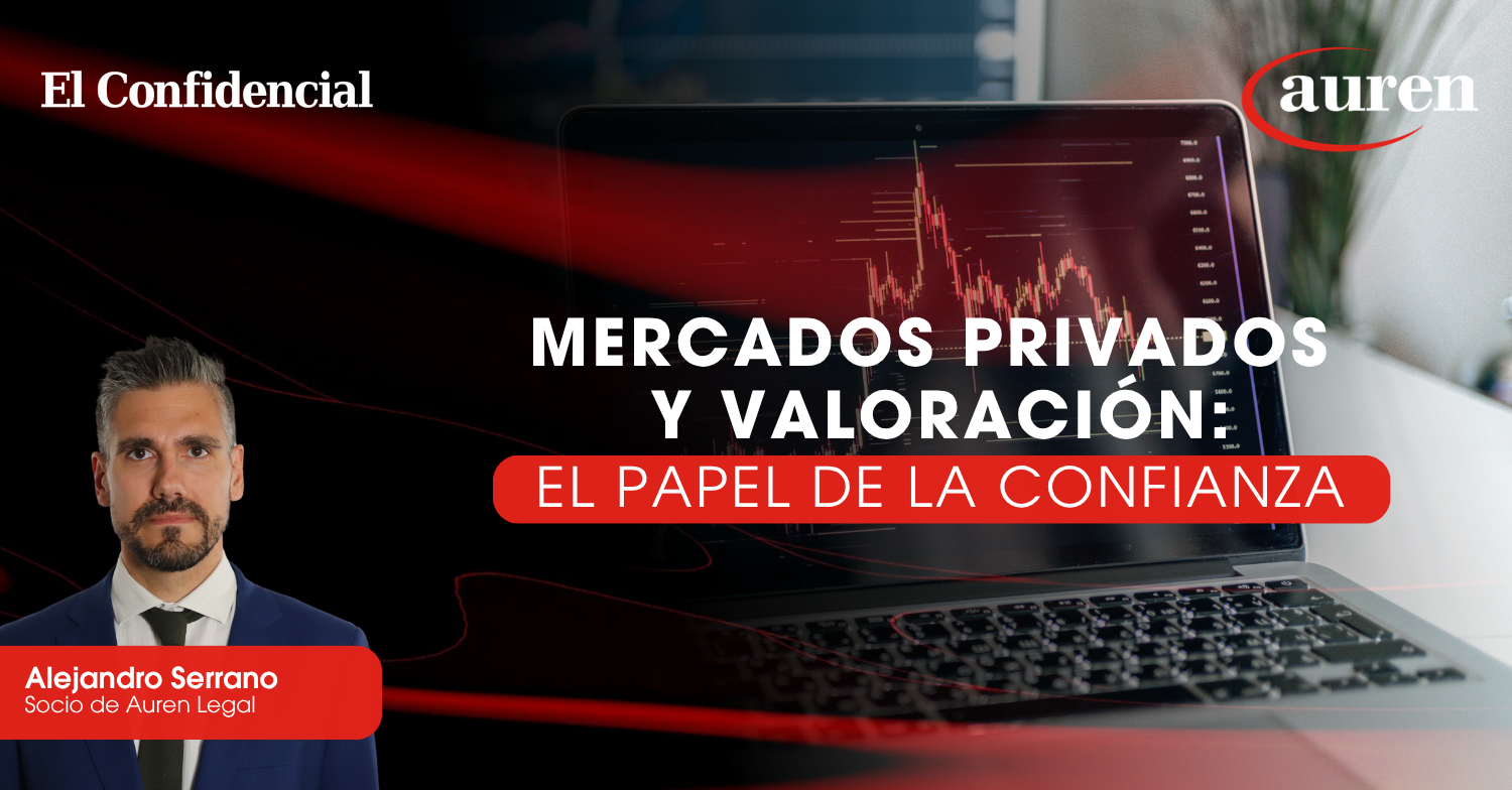 Mercados privados y valoración: el papel de la confianza
