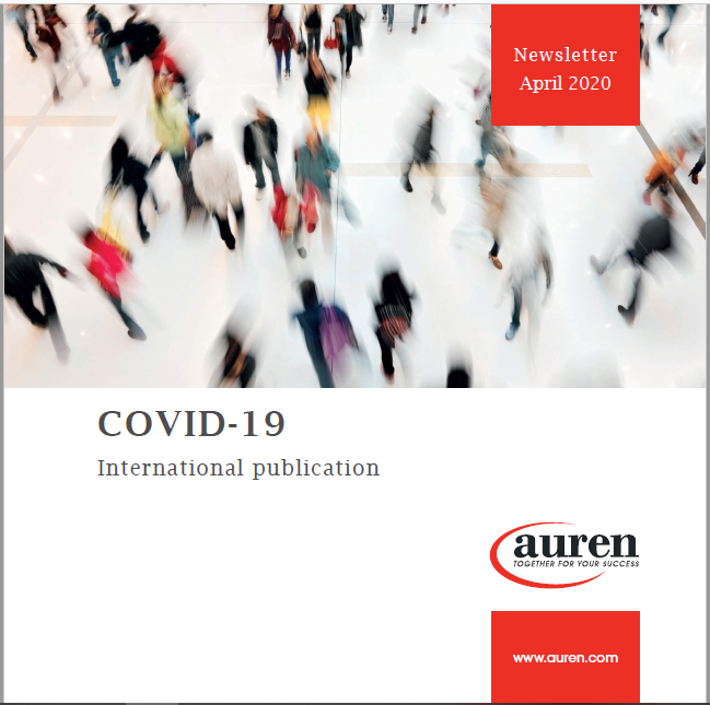 COVID-19 newsletter April