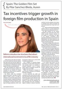 The Golden Film Set By Pilar Sanchez-Bleda, Auren