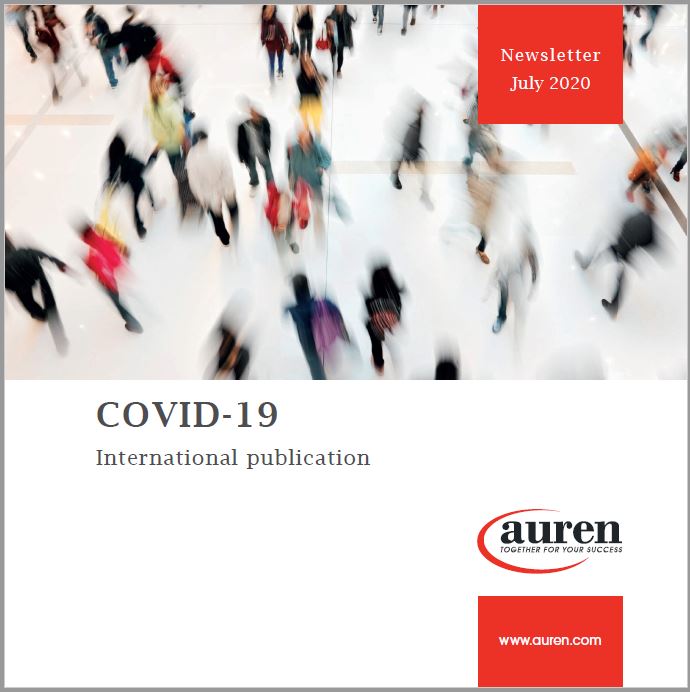 Covid-19 newsletter July