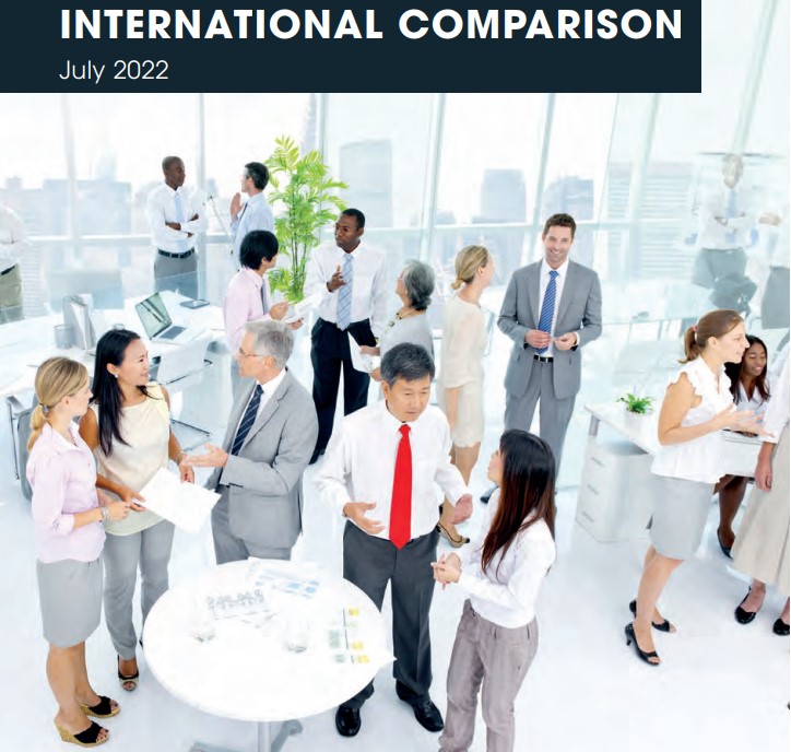 International comparison July 2022
